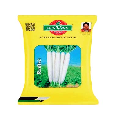 Radish 500gm - Anvay Seeds