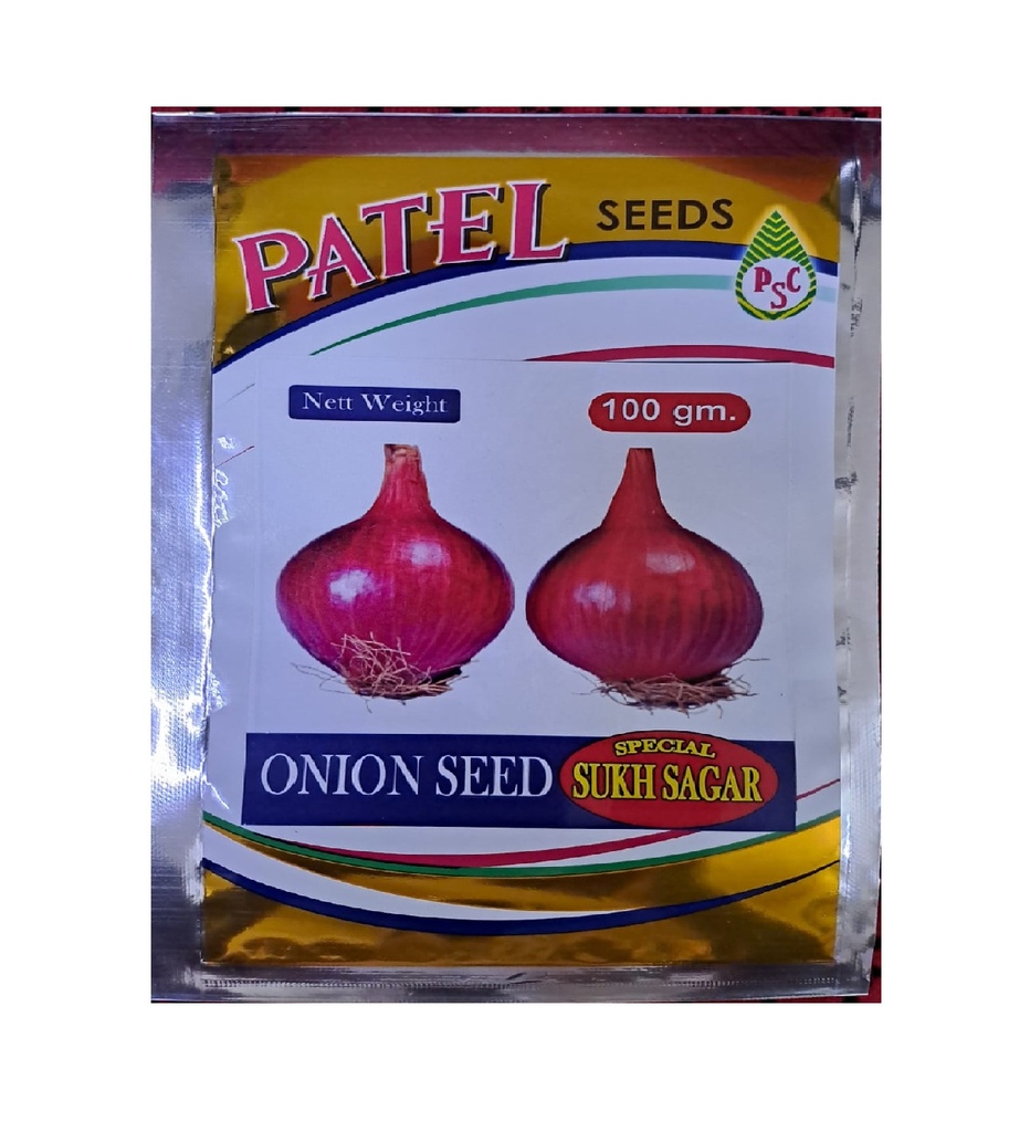 Onion Sukhsagar 500gm - Patel Seeds 