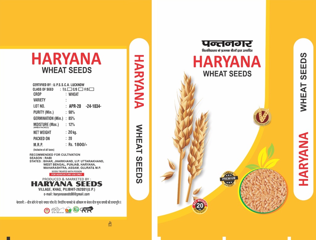 Wheat seeds - Haryana seeds