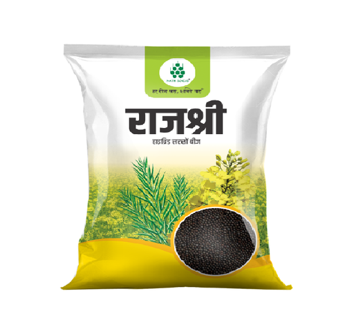 Mustard Rajshree (Hyb) 500gm - Nath Seeds 