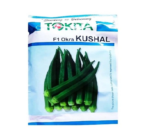 Bhindi F1 Kushal 100gm - Tokita