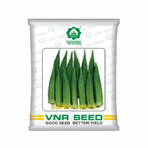 Bhindi Super green 500gm - VNR Seeds